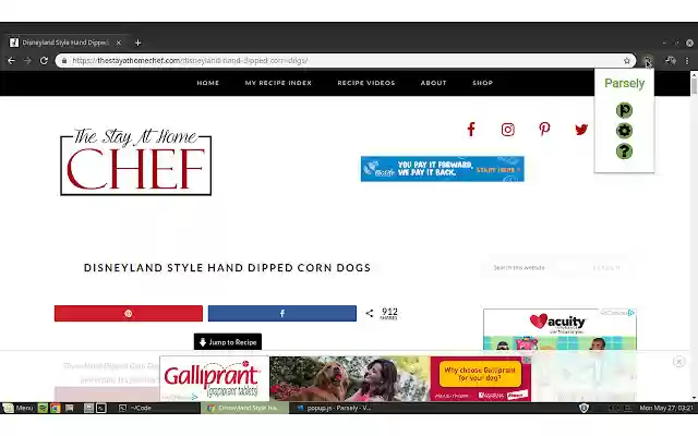 Parsely from Chrome web store to be run with OffiDocs Chromium online Parsely from Chrome web store to be run with OffiDocs Chromium online