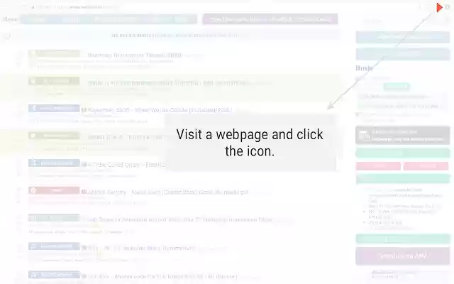 Parse Youtube Links and Create Playlist  from Chrome web store to be run with OffiDocs Chromium online