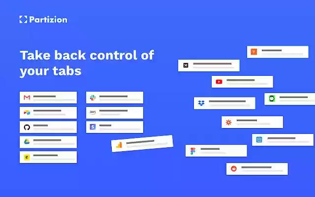 Partizion  from Chrome web store to be run with OffiDocs Chromium online