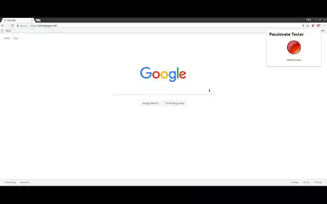 Passionate Tester from Chrome web store to be run with OffiDocs Chromium online Passionate Tester from Chrome web store to be run with OffiDocs Chromium online