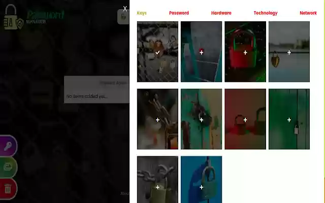 Password Manager  from Chrome web store to be run with OffiDocs Chromium online