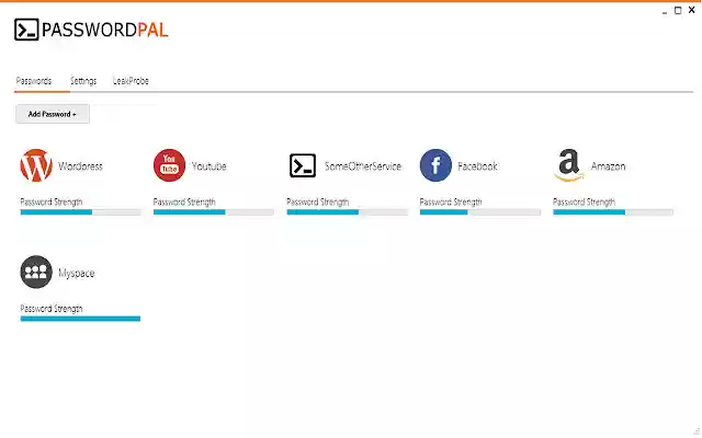 PasswordPal  from Chrome web store to be run with OffiDocs Chromium online