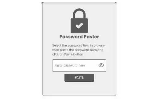 Password Paster  from Chrome web store to be run with OffiDocs Chromium online
