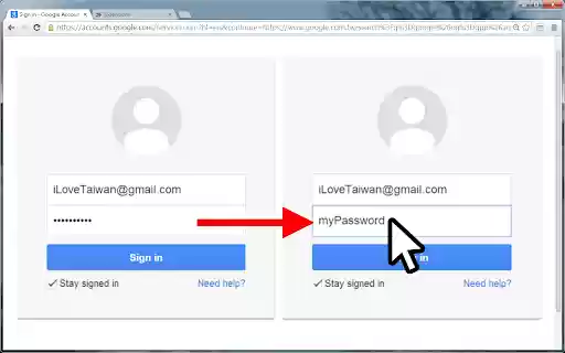 Password Toggle  from Chrome web store to be run with OffiDocs Chromium online