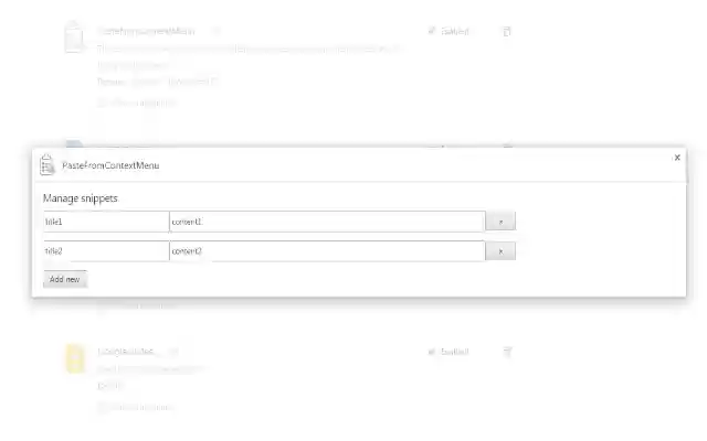 Pegar desde el menú contextual de la tienda web de Chrome para ejecutarse con OffiDocs Chromium en línea