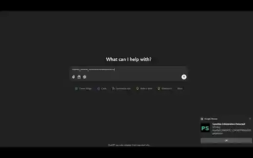 PasteSecure: Redact Sensitive Data for ChatGPT, Gemini, Claude, Email  etc  from Chrome web store to be run with OffiDocs Chromium online