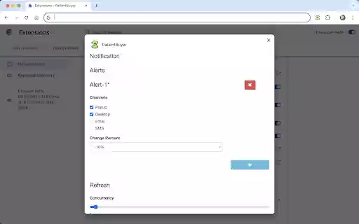 PatientBuyer  from Chrome web store to be run with OffiDocs Chromium online