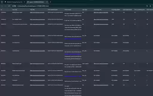 Patreon Scraper: Export Search, Users, Posts  more  from Chrome web store to be run with OffiDocs Chromium online