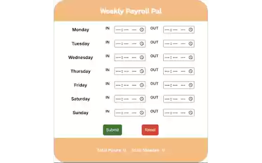 Payroll Pal  from Chrome web store to be run with OffiDocs Chromium online