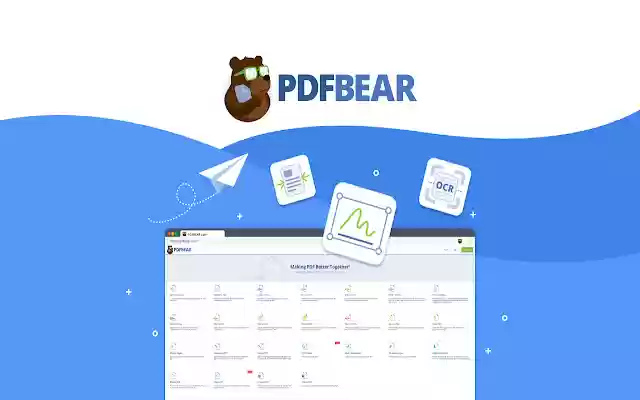 PDFBEAR Convert, Merge, and Compress PDF from Chrome web store to be run with OffiDocs Chromium online PDFBEAR Convert, Merge, and Compress PDF from Chrome web store to be run with OffiDocs Chromium online