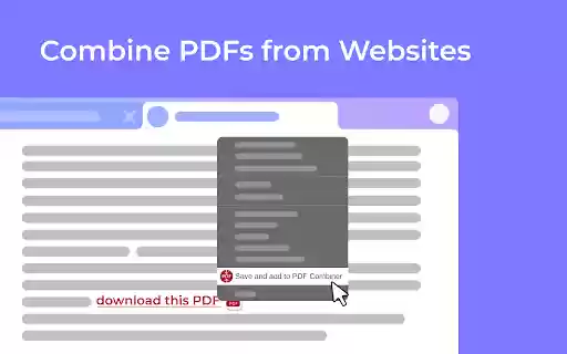 PDF Combiner: Merge PDF Files  from Chrome web store to be run with OffiDocs Chromium online