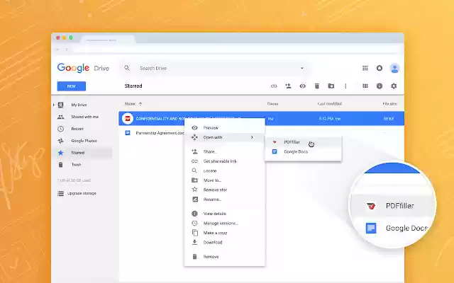 PDF Editor for Docs:Edit, Fill, Sign, Print  from Chrome web store to be run with OffiDocs Chromium online
