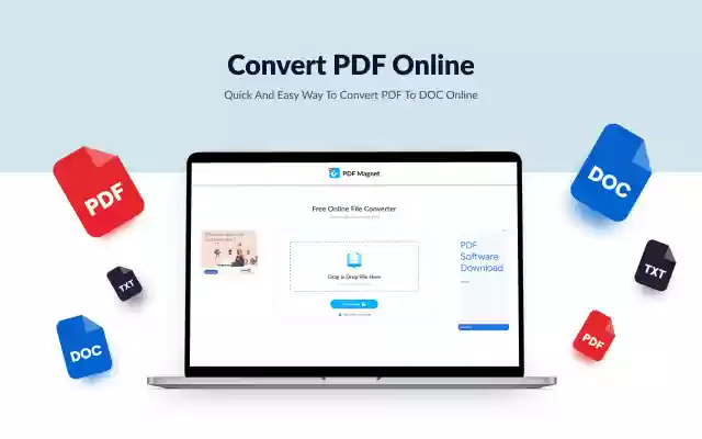PDF Magnet  from Chrome web store to be run with OffiDocs Chromium online