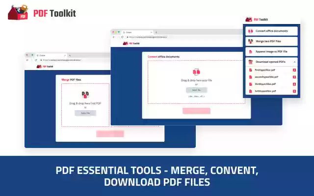 PDF toolbox  from Chrome web store to be run with OffiDocs Chromium online