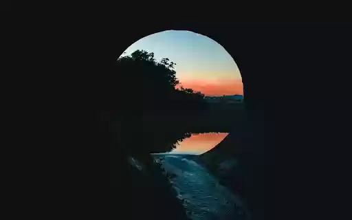 peaceful sunset  from Chrome web store to be run with OffiDocs Chromium online