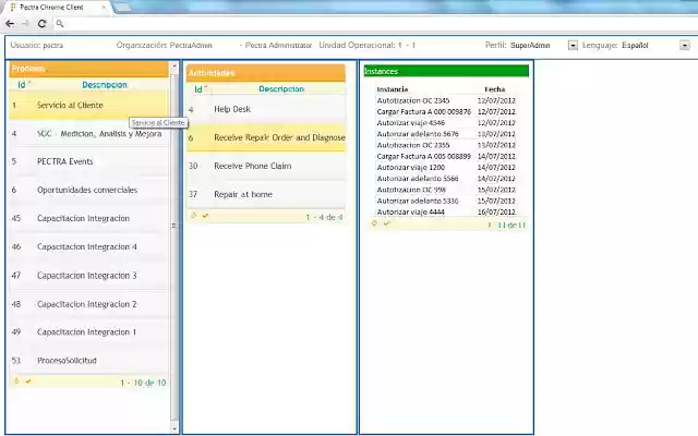Pectra Client  from Chrome web store to be run with OffiDocs Chromium online