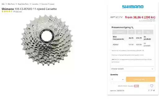 PedalPricer  from Chrome web store to be run with OffiDocs Chromium online