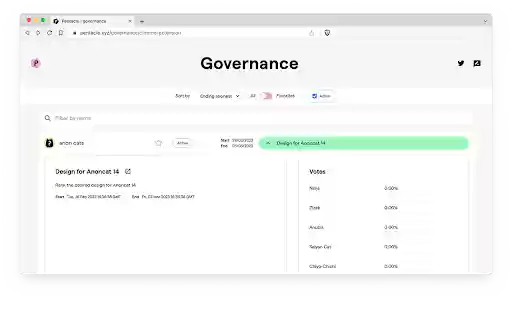 Pentacle Governance  from Chrome web store to be run with OffiDocs Chromium online