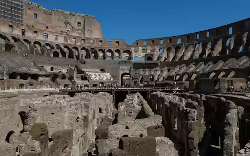 People at the Colosseum  from Chrome web store to be run with OffiDocs Chromium online