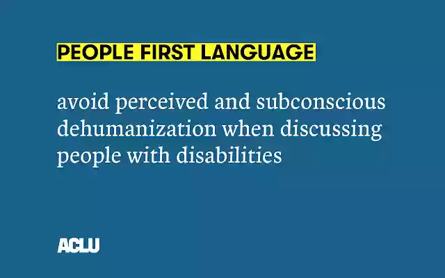 People First Language  from Chrome web store to be run with OffiDocs Chromium online