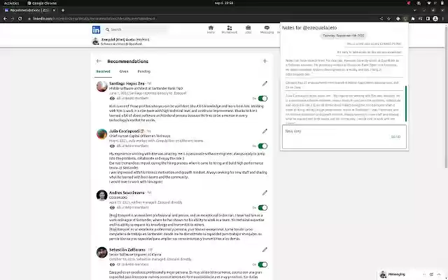 People Pulse  from Chrome web store to be run with OffiDocs Chromium online