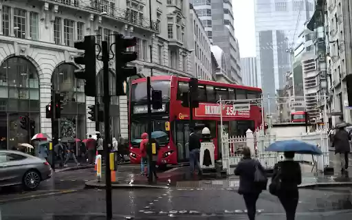 People Walking on the Street  from Chrome web store to be run with OffiDocs Chromium online