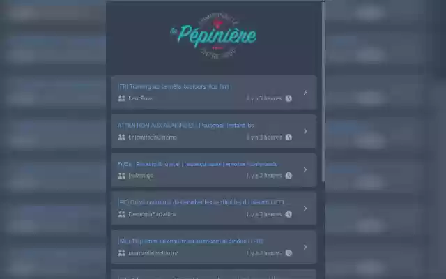 pepiStreamers  from Chrome web store to be run with OffiDocs Chromium online