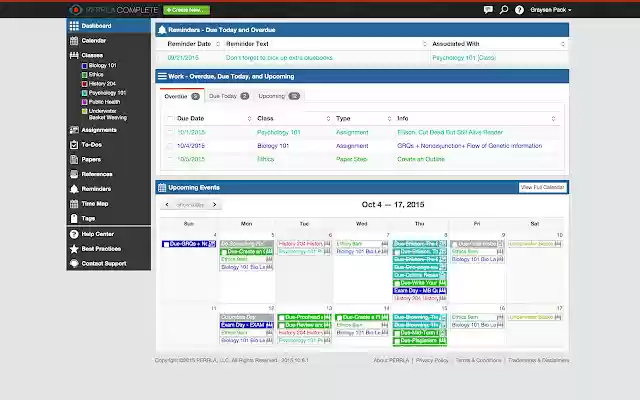 PERRLA Complete  from Chrome web store to be run with OffiDocs Chromium online