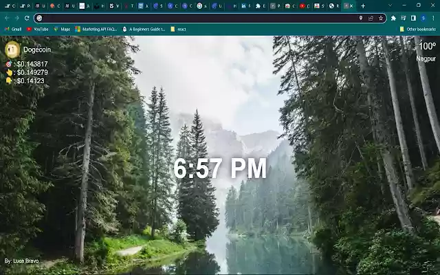 Personal Dashboard  from Chrome web store to be run with OffiDocs Chromium online