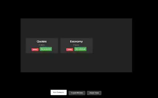 Personal Media Display  from Chrome web store to be run with OffiDocs Chromium online