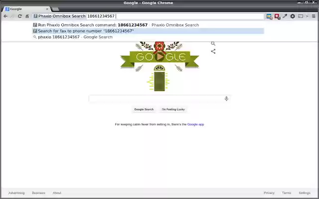 Phaxio Omnibox Search  from Chrome web store to be run with OffiDocs Chromium online