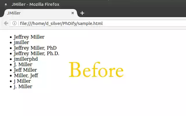 PhDify Append  from Chrome web store to be run with OffiDocs Chromium online