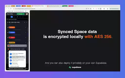Phew AI Tab AI Auto Group  Vertical Tabs  from Chrome web store to be run with OffiDocs Chromium online