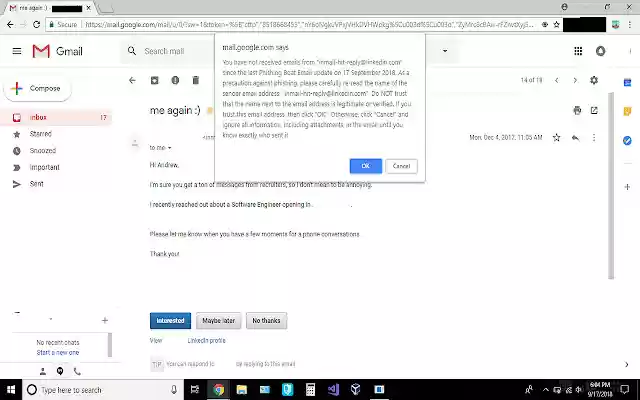 Phishing Boat Email  from Chrome web store to be run with OffiDocs Chromium online