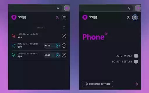 PhoneDS  from Chrome web store to be run with OffiDocs Chromium online