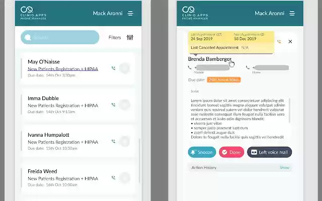 Phone Manager  from Chrome web store to be run with OffiDocs Chromium online