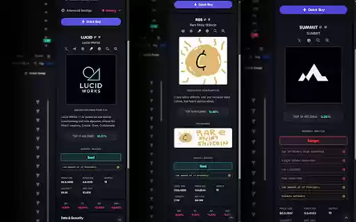 Photon Coin Info Widget  from Chrome web store to be run with OffiDocs Chromium online
