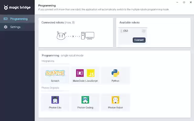 Photon Magic Bridge  from Chrome web store to be run with OffiDocs Chromium online
