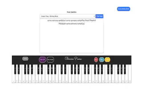 Piano Master Unblocked  from Chrome web store to be run with OffiDocs Chromium online