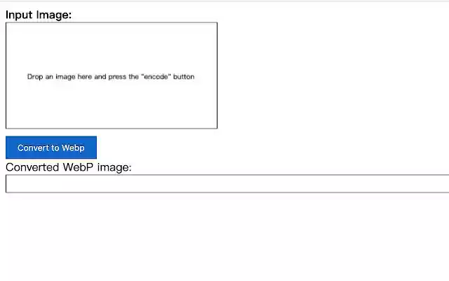 pic2webp from Chrome web store to be run with OffiDocs Chromium online pic2webp from Chrome web store to be run with OffiDocs Chromium online