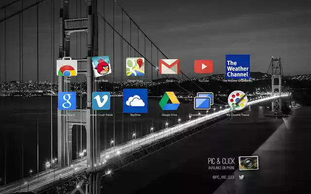 Pic and Click San Francisco  from Chrome web store to be run with OffiDocs Chromium online