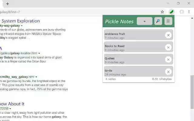 Pickle Notes from Chrome web store to be run with OffiDocs Chromium online Pickle Notes from Chrome web store to be run with OffiDocs Chromium online