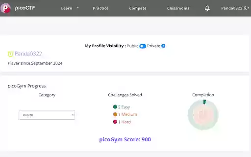 picoCTF Gen Score Extension  from Chrome web store to be run with OffiDocs Chromium online