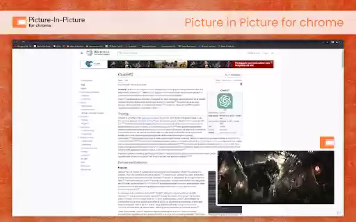 Picture in Picture for Chrome  from Chrome web store to be run with OffiDocs Chromium online