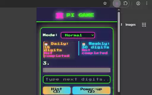 PI Game  from Chrome web store to be run with OffiDocs Chromium online