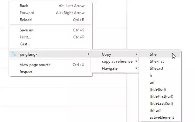 pingfangx from Chrome web store to be run with OffiDocs Chromium online pingfangx from Chrome web store to be run with OffiDocs Chromium online