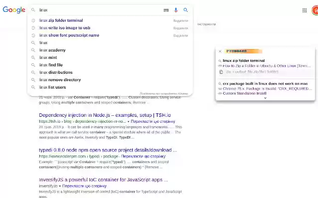 Pinhoard Beta never search same thing again  from Chrome web store to be run with OffiDocs Chromium online