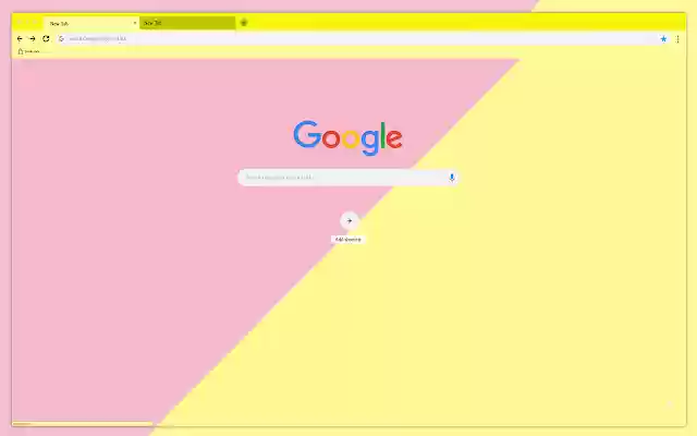 Pink and yellow  from Chrome web store to be run with OffiDocs Chromium online