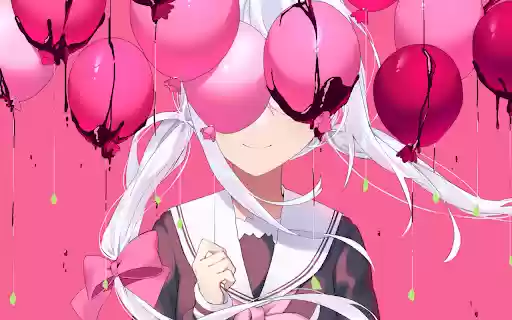 Pink Balloons and Hidden Eyes  from Chrome web store to be run with OffiDocs Chromium online