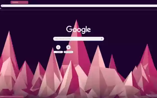Pink Poly Mountains  from Chrome web store to be run with OffiDocs Chromium online